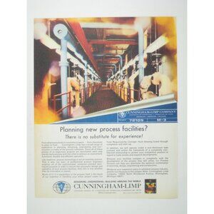 Cunningham-Limp Company 1972 Vintage Print Ad Designing Engineering